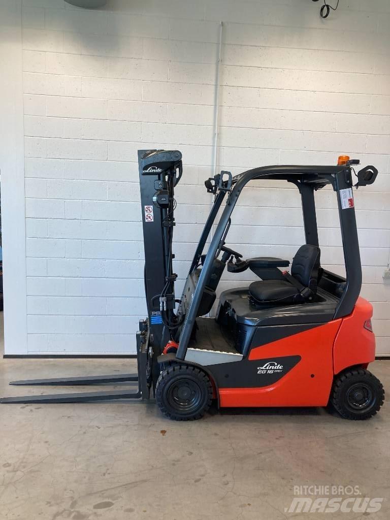 Linde EG16P/1275-02 Elektriniai šakiniai krautuvai