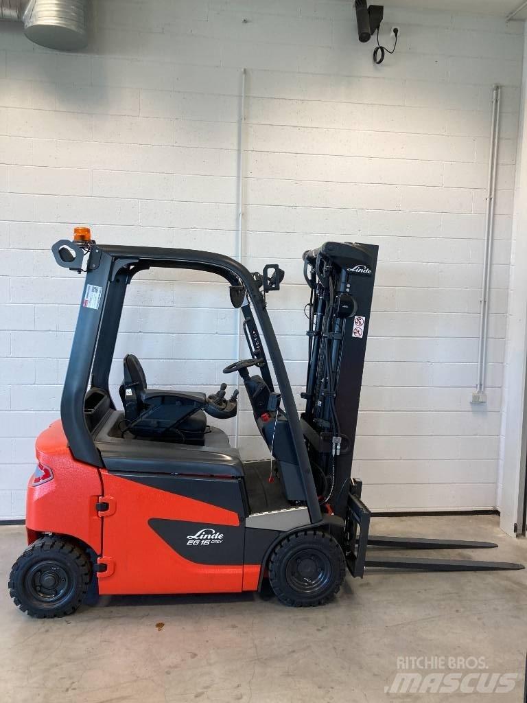 Linde EG16P/1275-02 Elektriniai šakiniai krautuvai