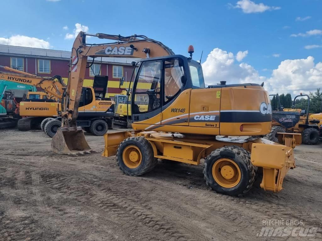 CASE WX 145 Ratiniai ekskavatoriai
