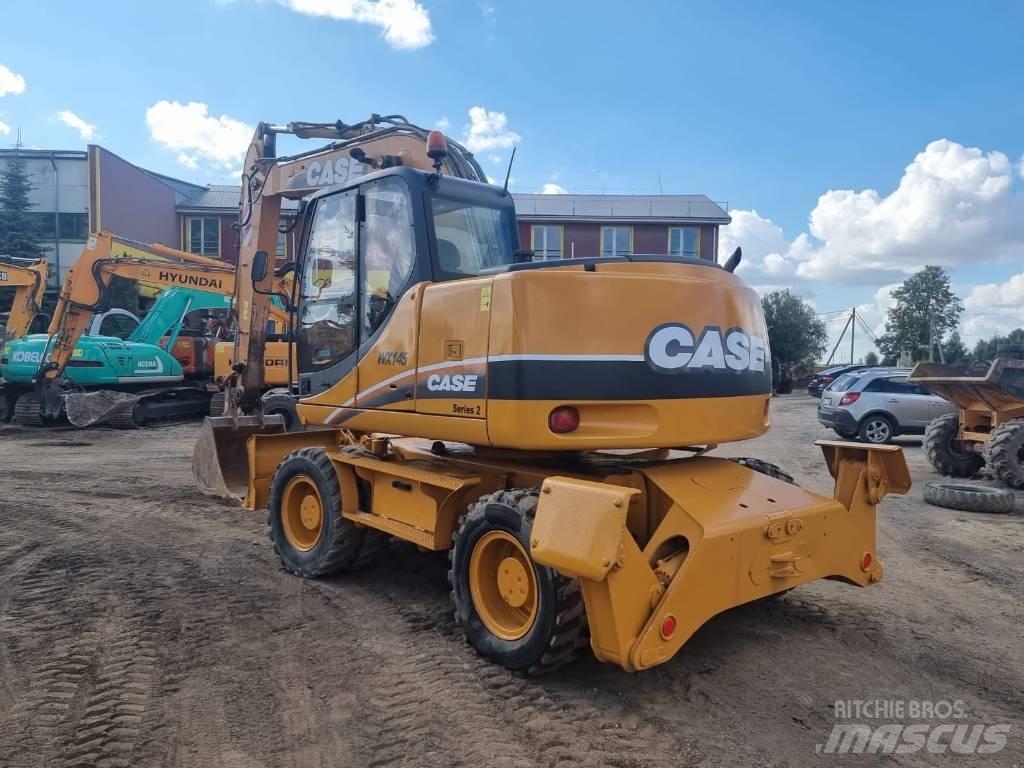 CASE WX 145 Ratiniai ekskavatoriai