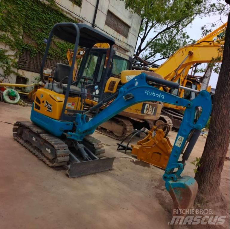 Kubota U 15 Mini ekskavatoriai < 7 t