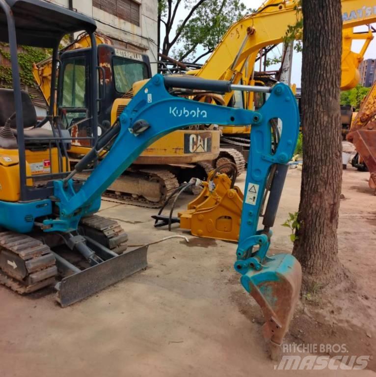 Kubota U 15 Mini ekskavatoriai < 7 t