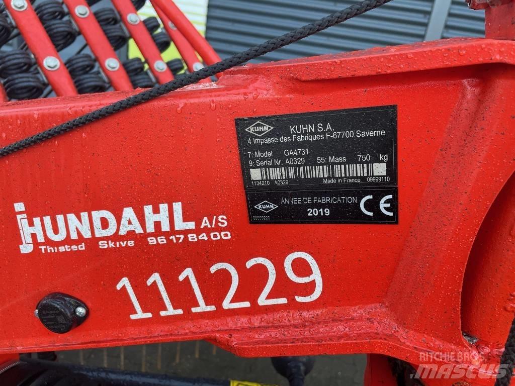 Kuhn GA 4731 Šieno grėbliai ir vartytuvai