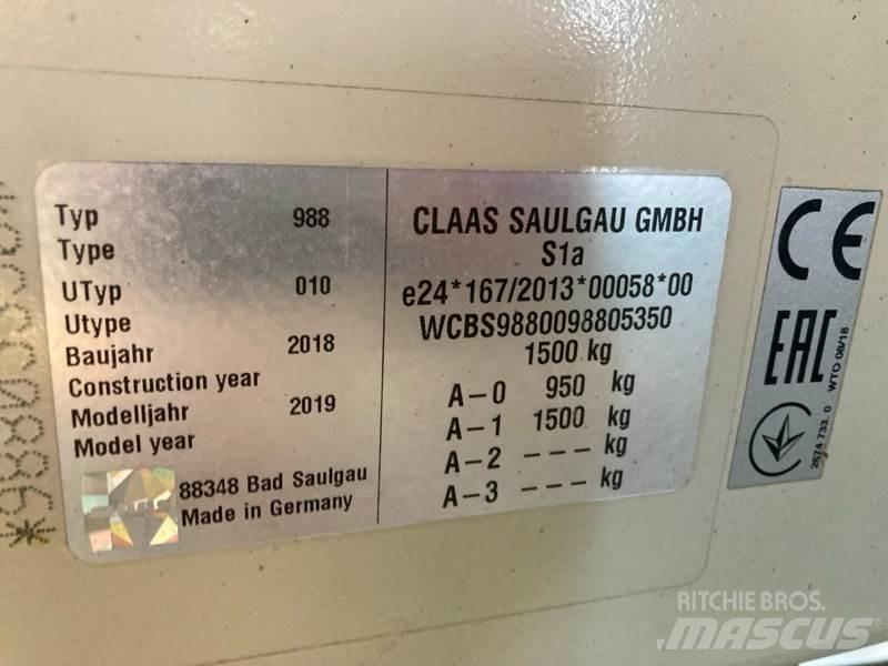 CLAAS Liner 2900 Grunto gramdymo technika