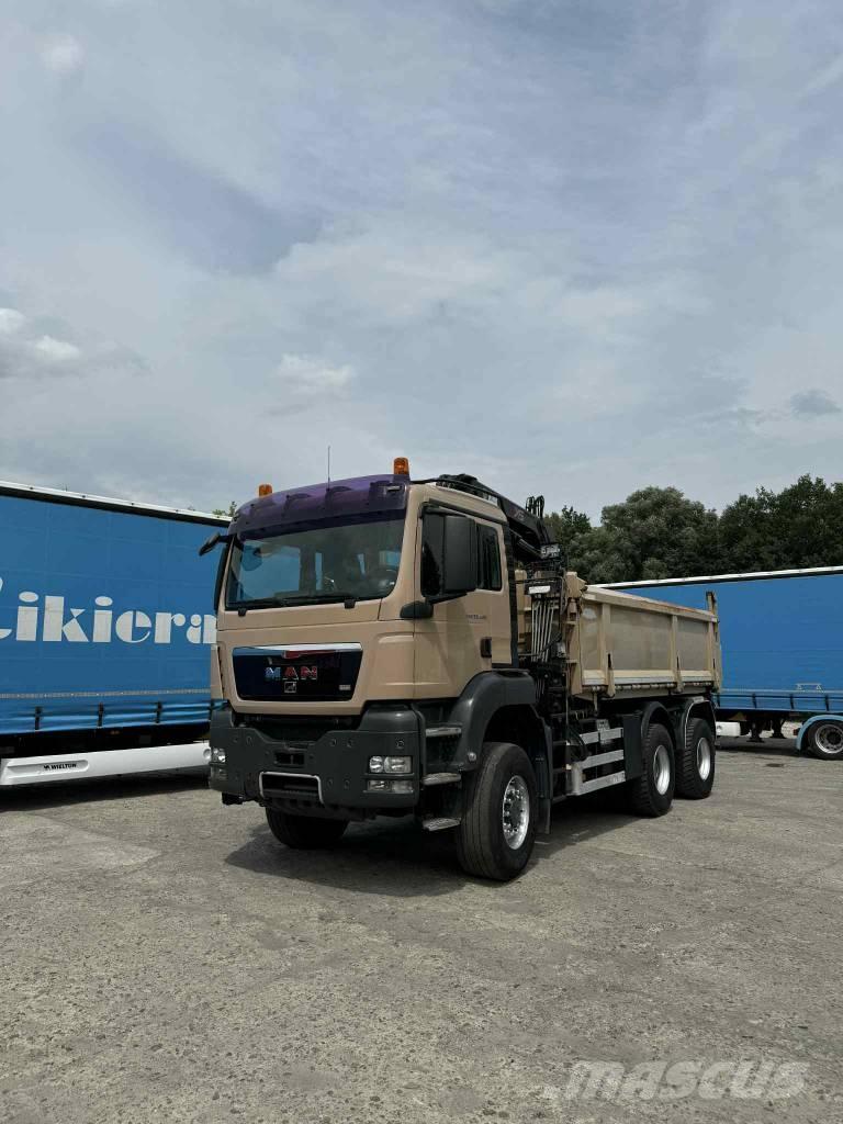 MAN TGS 33.400 Savivarčių priekabų vilkikai