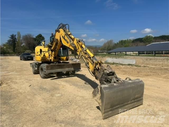 Komatsu PW98 MR-10 Ratiniai ekskavatoriai