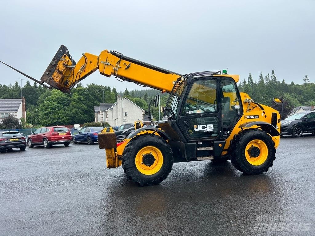 JCB 540-140 Sway / AC Teleskopiniai krautuvai