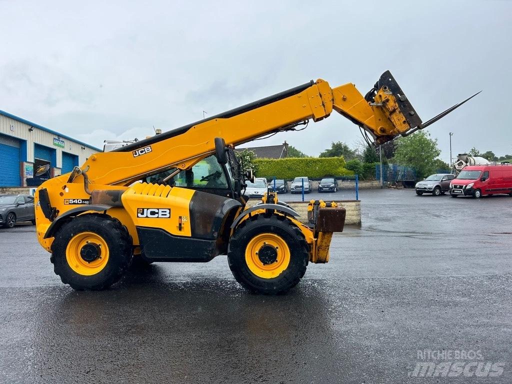 JCB 540-140 Sway / AC Teleskopiniai krautuvai