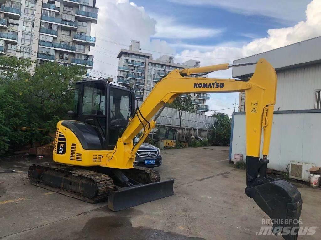 Komatsu PC 55 Mini ekskavatoriai < 7 t