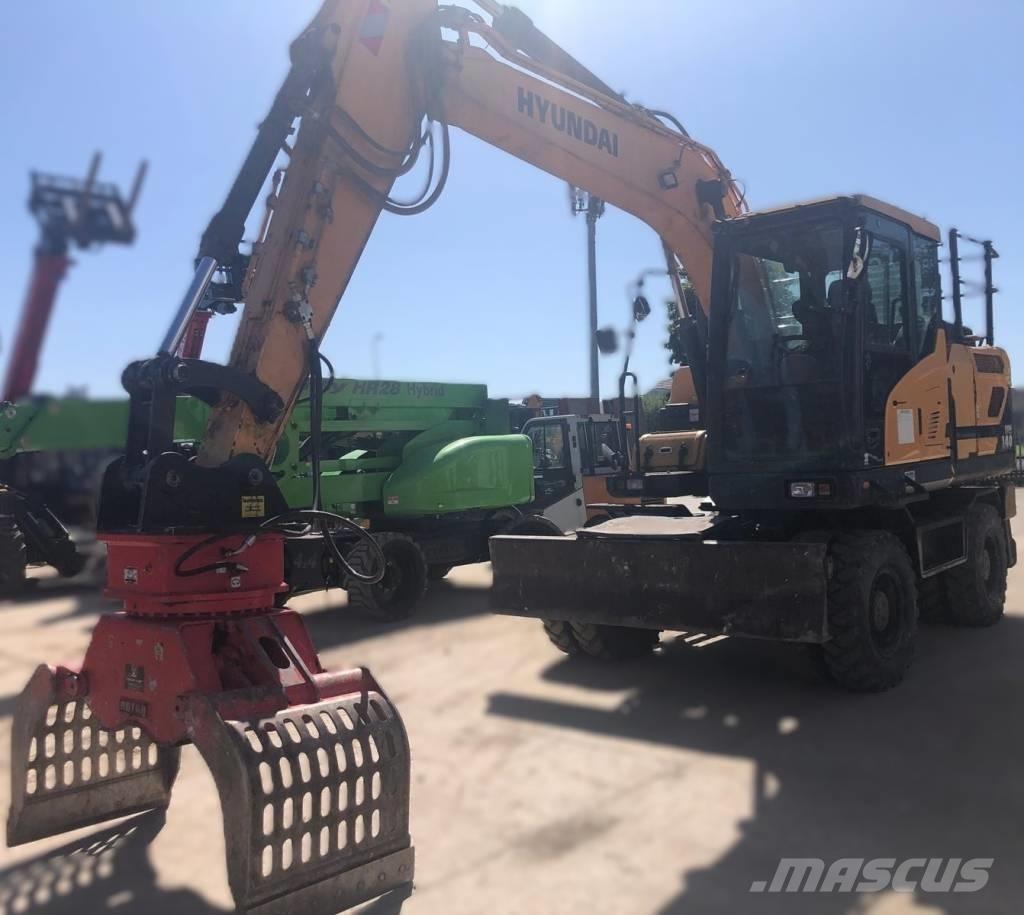 Hyundai HW140 Ratiniai ekskavatoriai