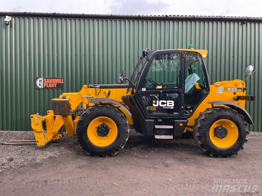 JCB 533-105 Teleskopiniai krautuvai