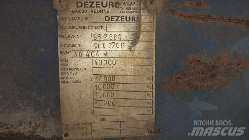 Dezeure AD404M Mažų aukščių krautuvai