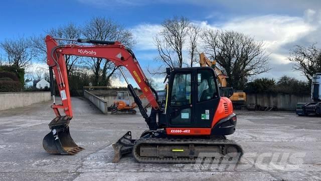 Kubota KX 080-4 Vidutinės galios ekskavatoriai 7-12 t