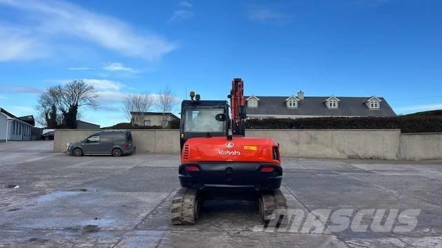 Kubota KX 080-4 Vidutinės galios ekskavatoriai 7-12 t