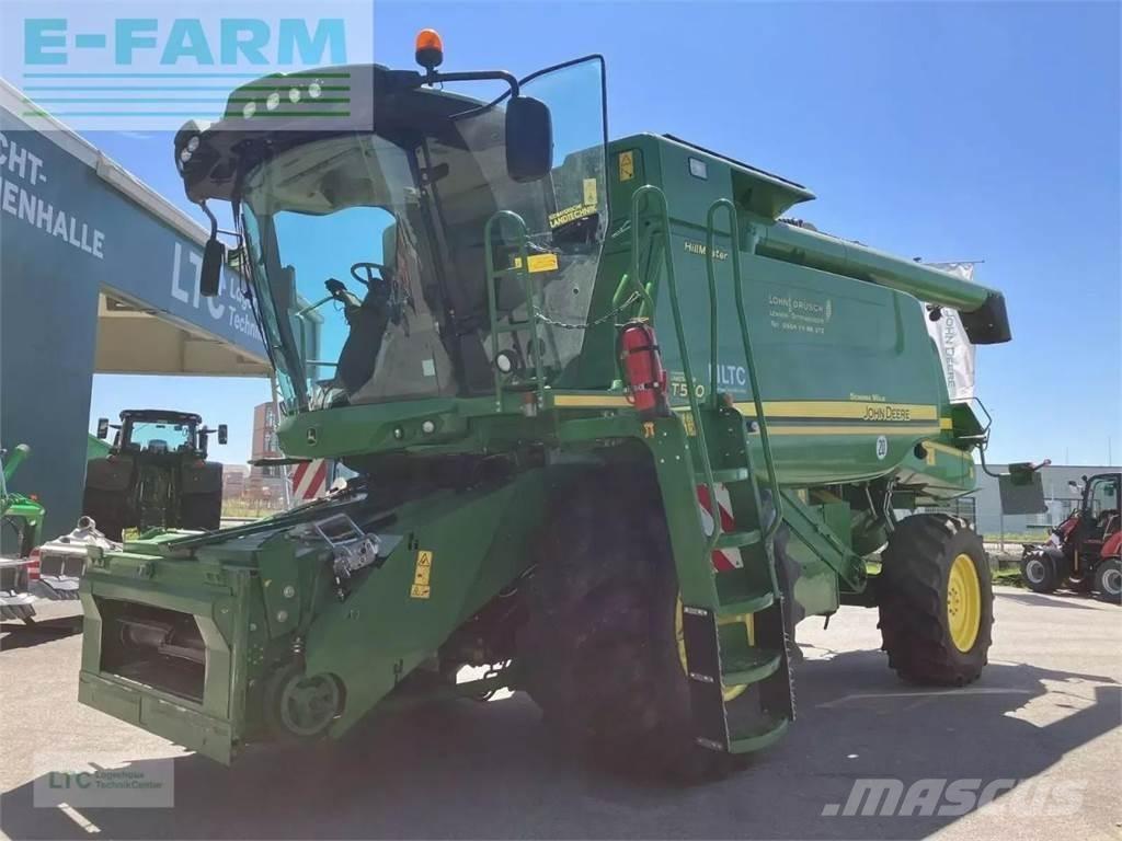 John Deere t550 hm Derliaus nuėmimo kombainai