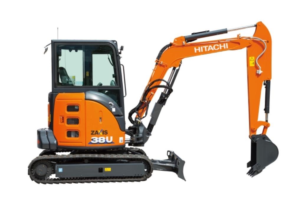 Hitachi ZX38U-6 Mini ekskavatoriai < 7 t