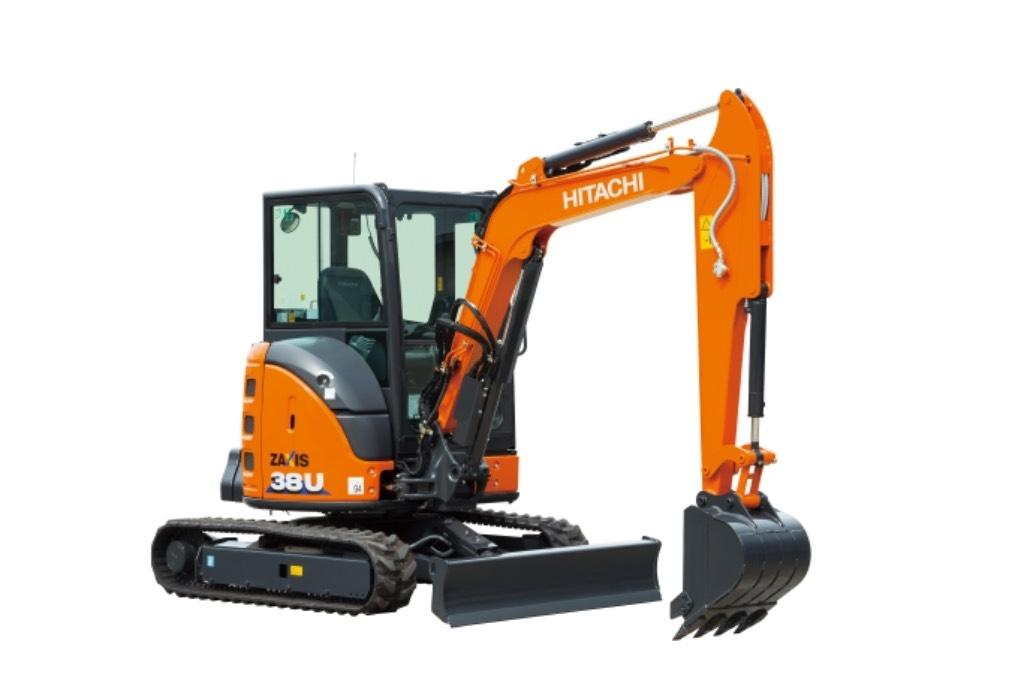 Hitachi ZX38U-6 Mini ekskavatoriai < 7 t