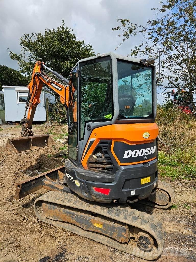 Doosan DX 27 Z Mini ekskavatoriai < 7 t