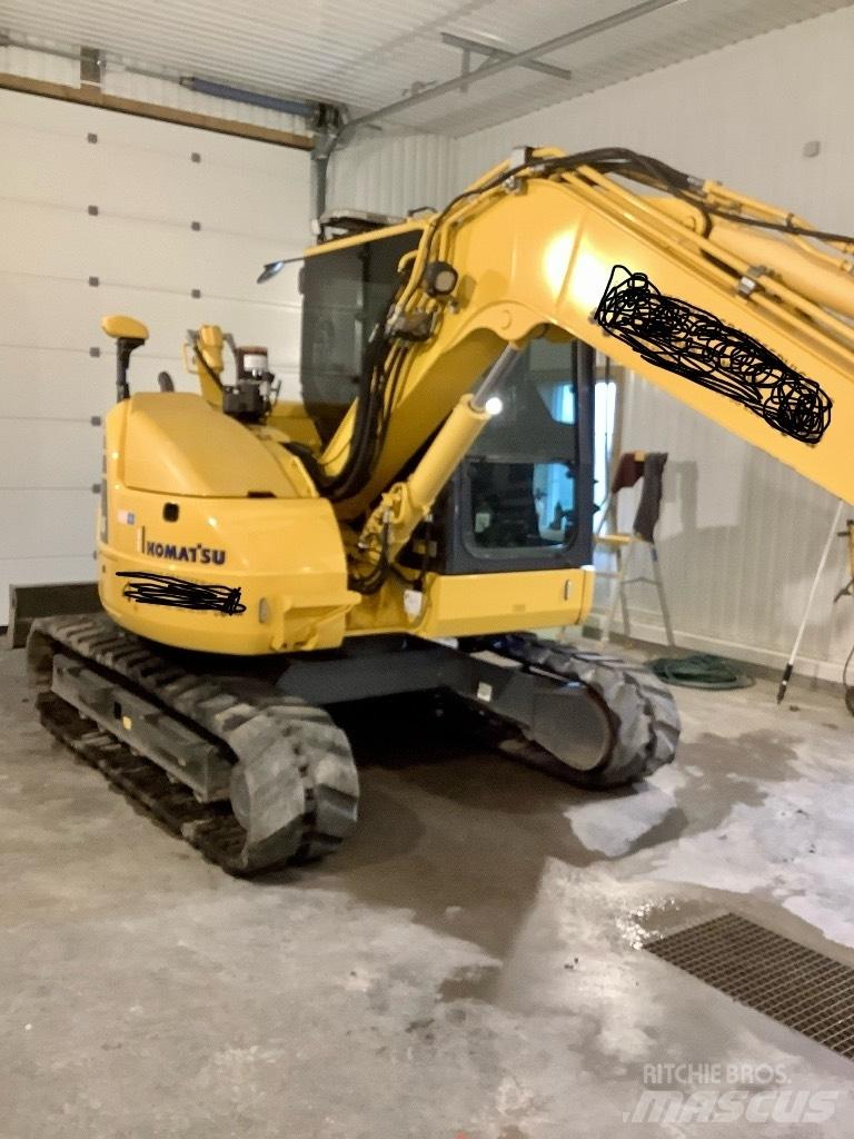 Komatsu Pc 78 us- 10 Vidutinės galios ekskavatoriai 7-12 t