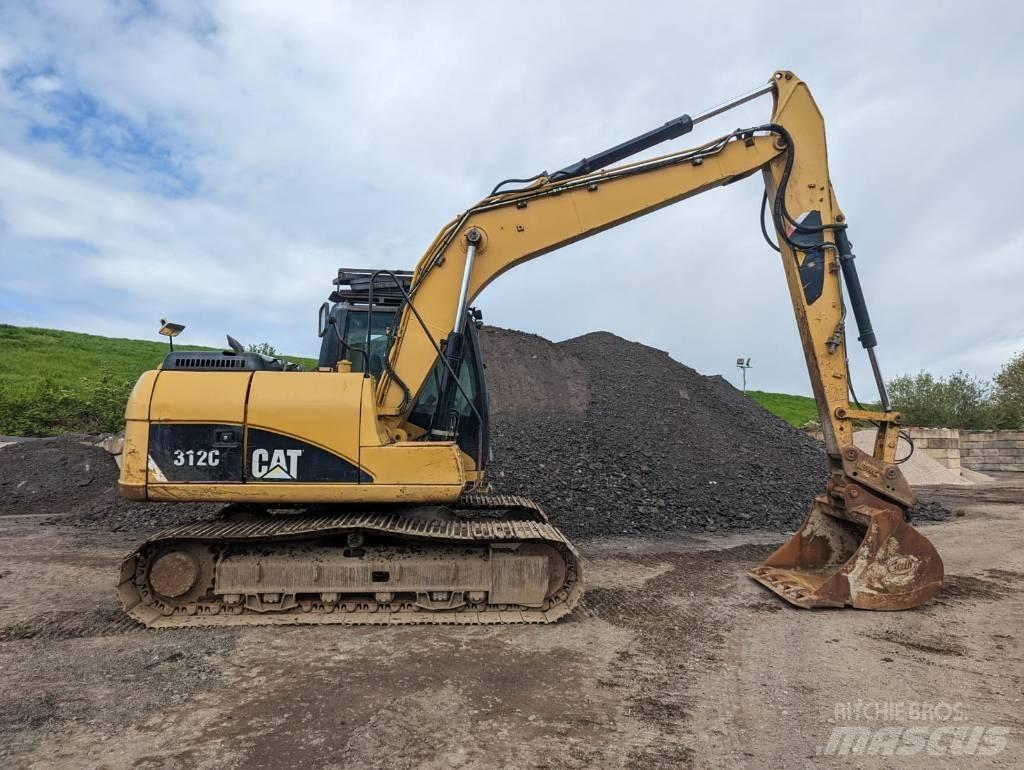 CAT 312 C Vikšriniai ekskavatoriai