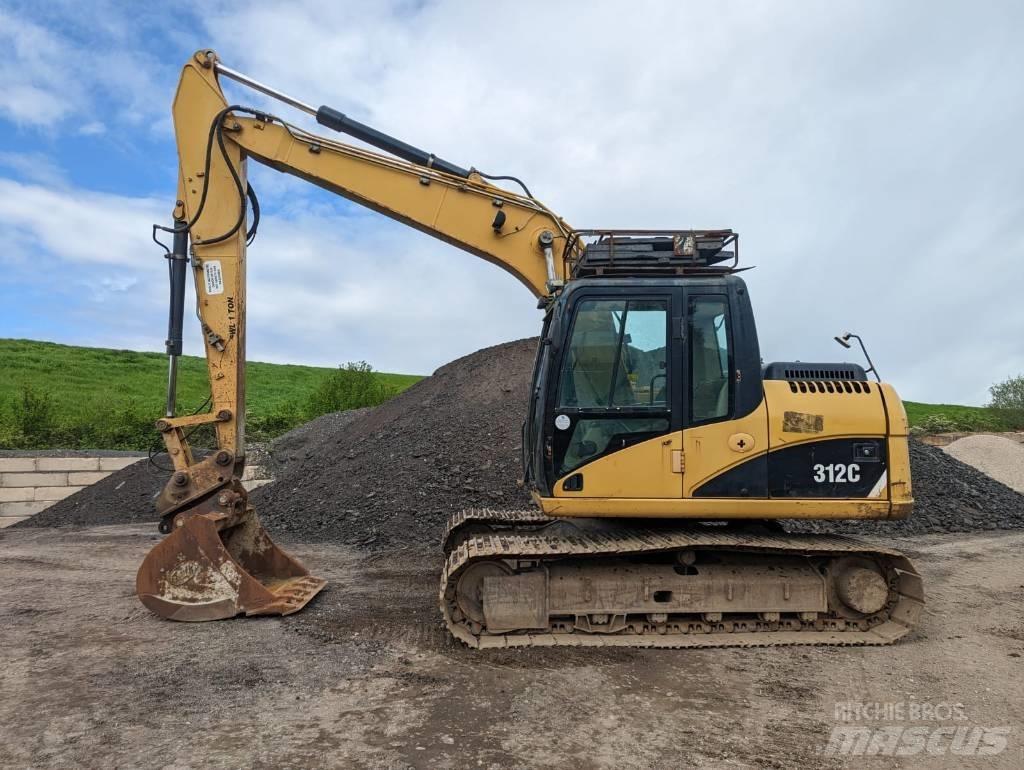 CAT 312 C Vikšriniai ekskavatoriai