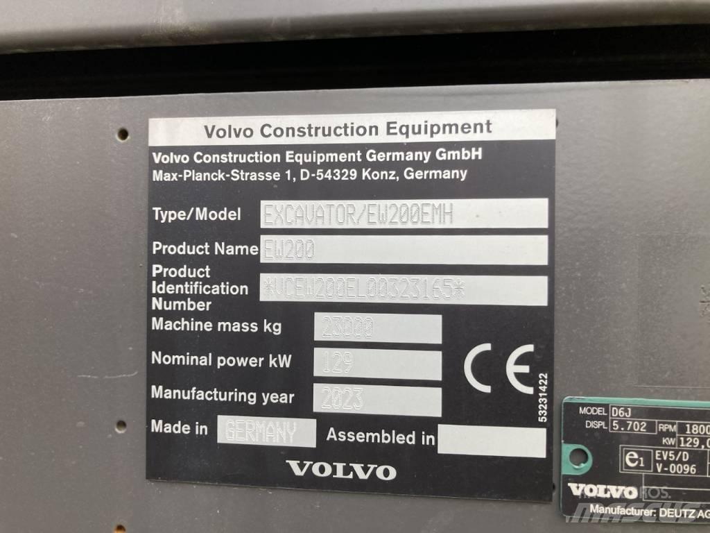 Volvo EW 200 E MH Ratiniai ekskavatoriai
