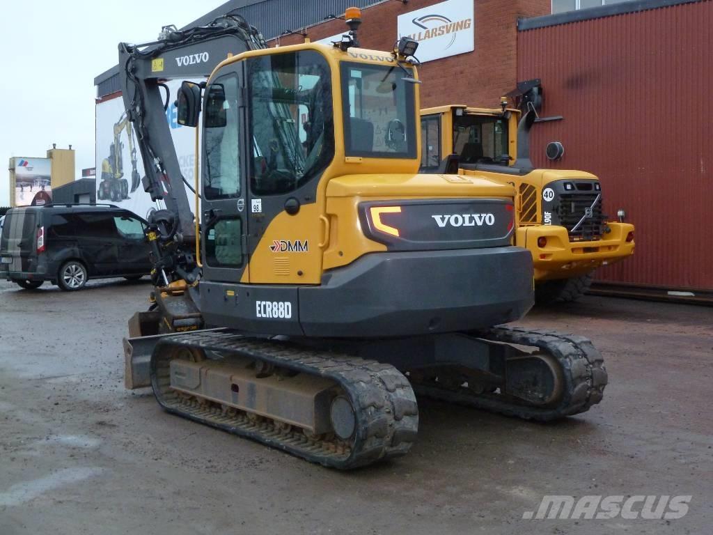 Volvo ECR 88 D Vidutinės galios ekskavatoriai 7-12 t