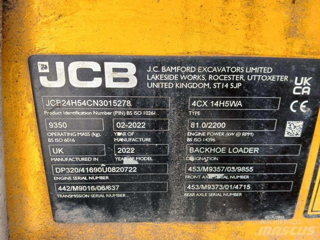 JCB 4 CX Pro AEC Ekskavatoriniai krautuvai
