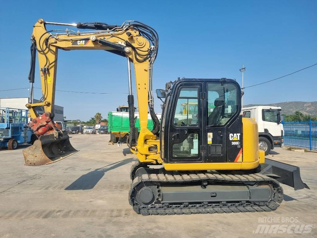 CAT 308 E 2 CR Vidutinės galios ekskavatoriai 7-12 t