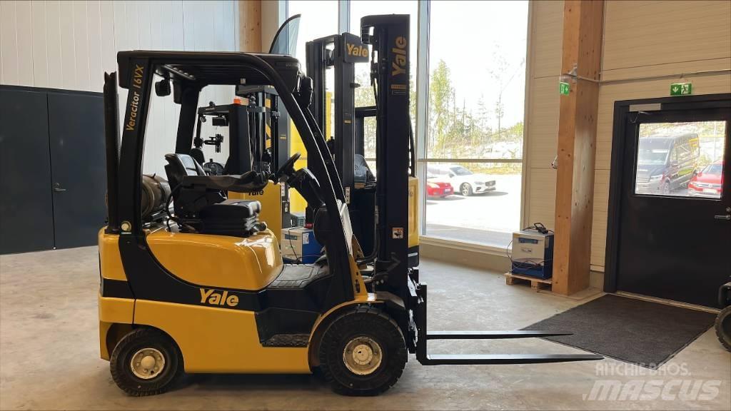Yale GLP 16 VX LPG (dujiniai) krautuvai