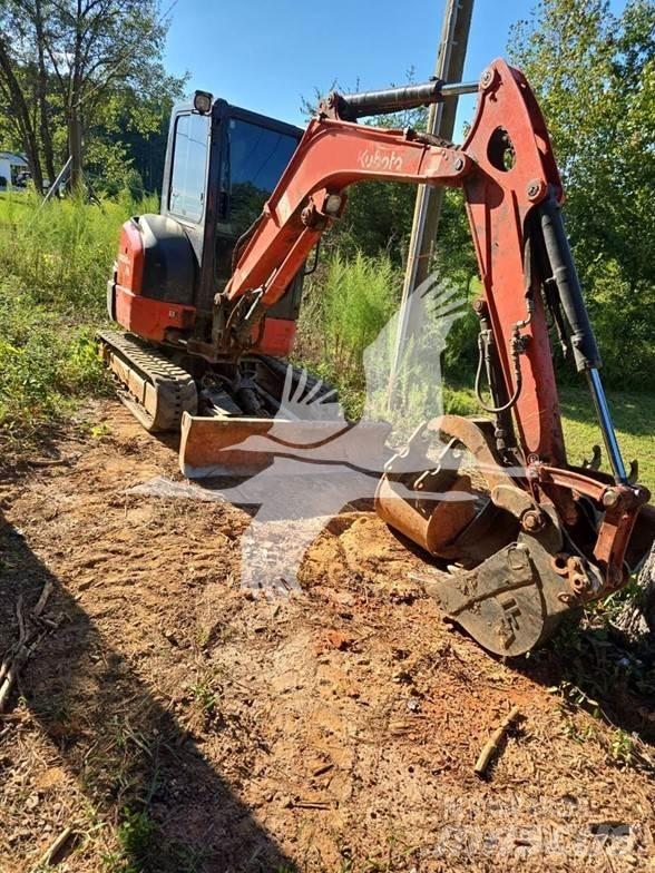 Kubota KX033-4 Mini ekskavatoriai < 7 t