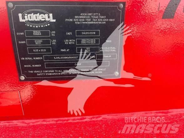 Liddell C-55F Žemo iškrovimo puspriekabės