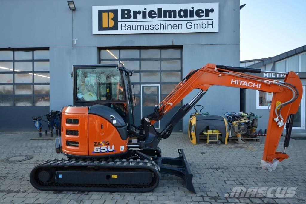 Hitachi ZX 55 U-6 Mini ekskavatoriai < 7 t