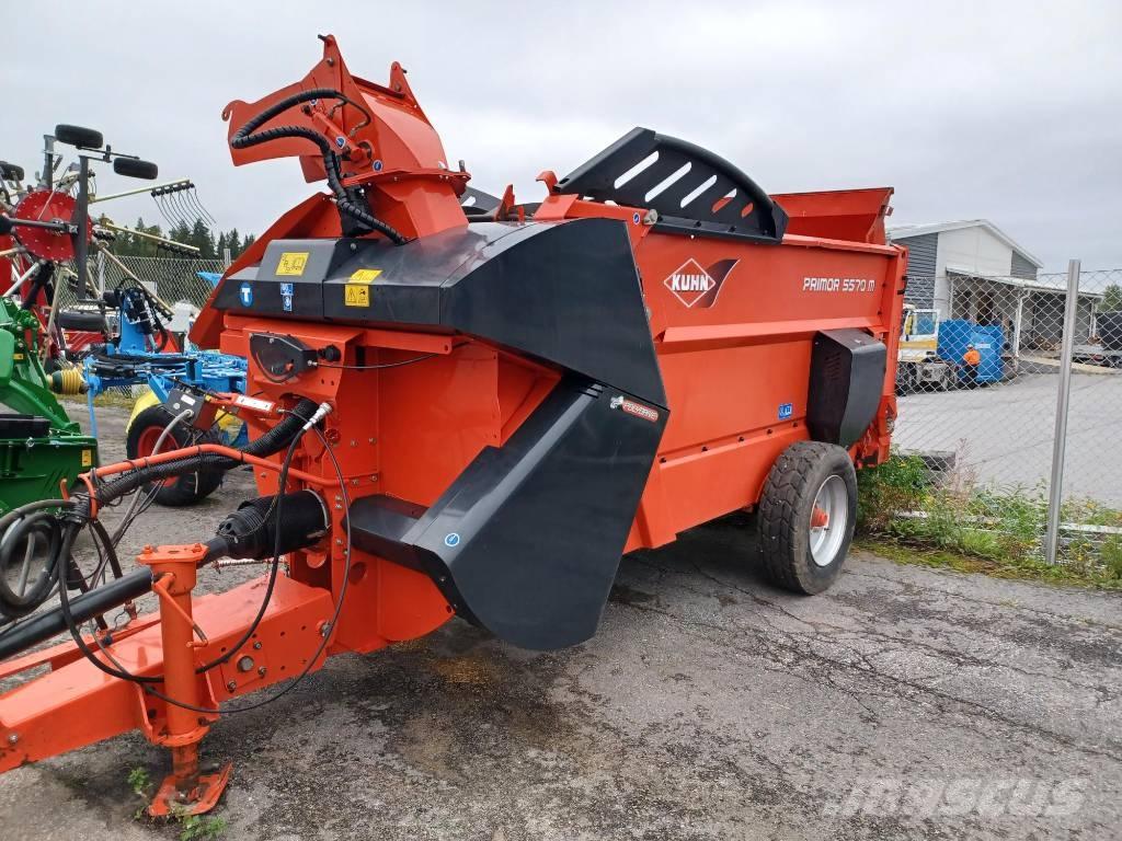 Kuhn Primor 5570 M Ryšulių smulkinimo, pjaustymo ir išvyniojimo įrenginiai