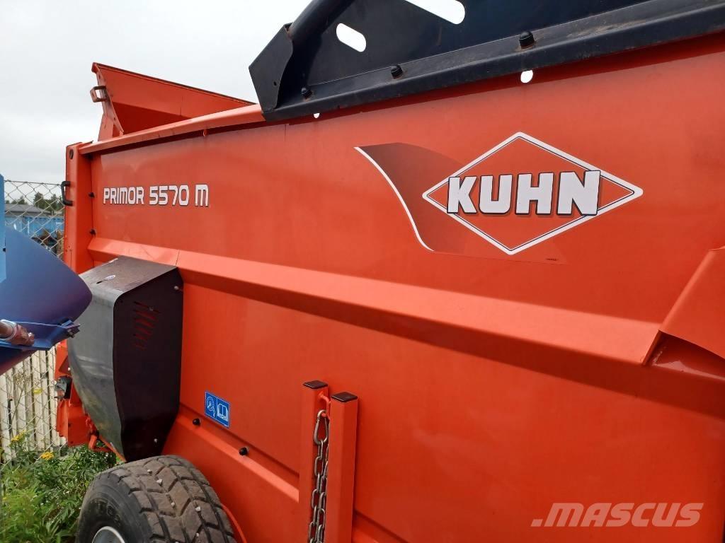 Kuhn Primor 5570 M Ryšulių smulkinimo, pjaustymo ir išvyniojimo įrenginiai