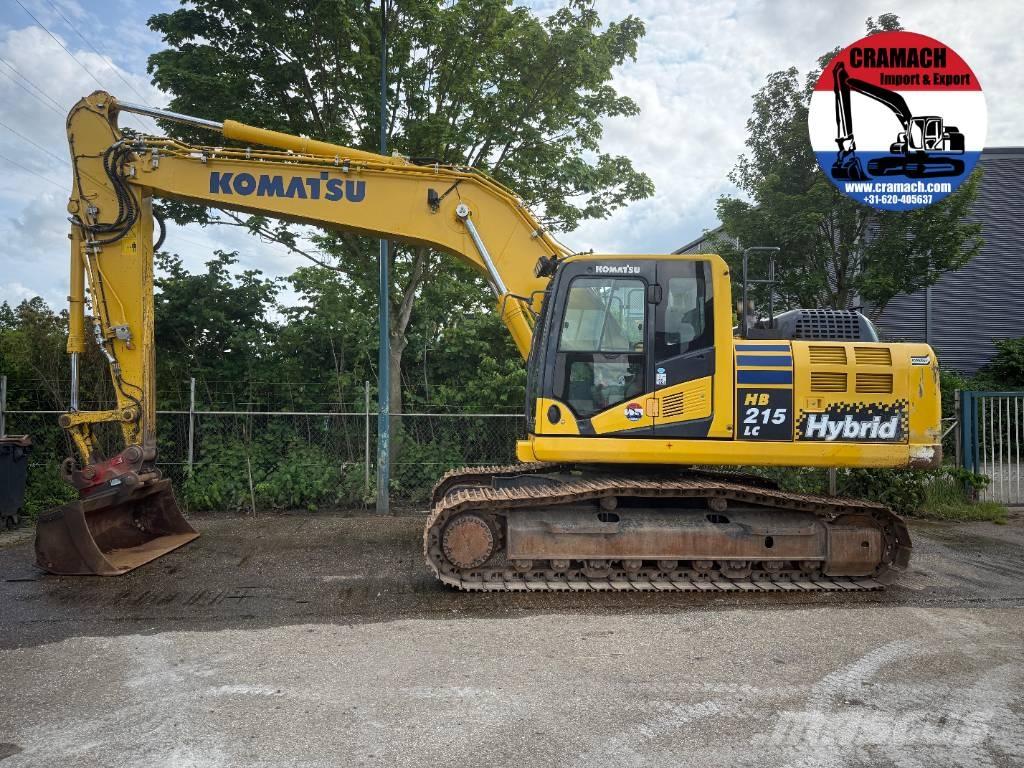 Komatsu HB 215 LC-2 Vikšriniai ekskavatoriai