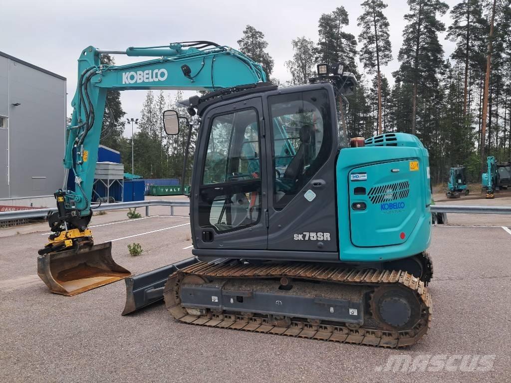 Kobelco Sk75SR-7 Vidutinės galios ekskavatoriai 7-12 t