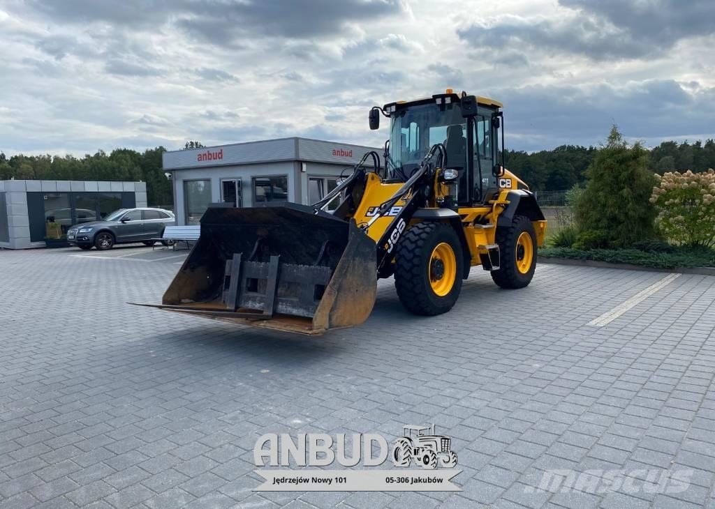 JCB 411 HT Naudoti ratiniai krautuvai
