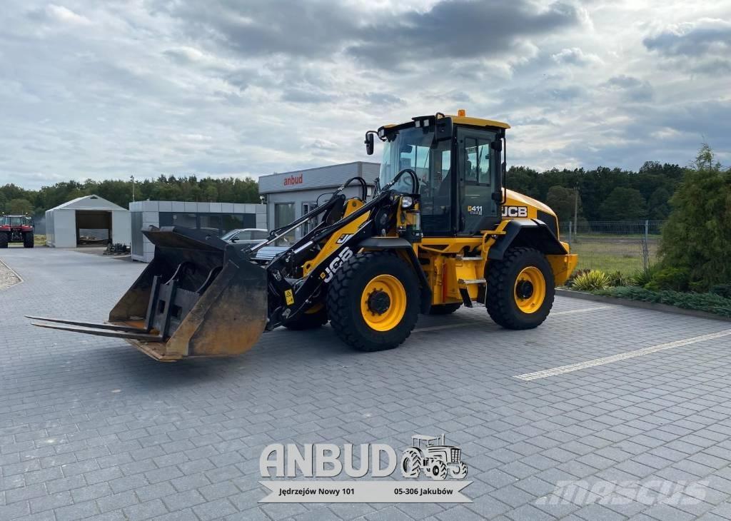 JCB 411 HT Naudoti ratiniai krautuvai