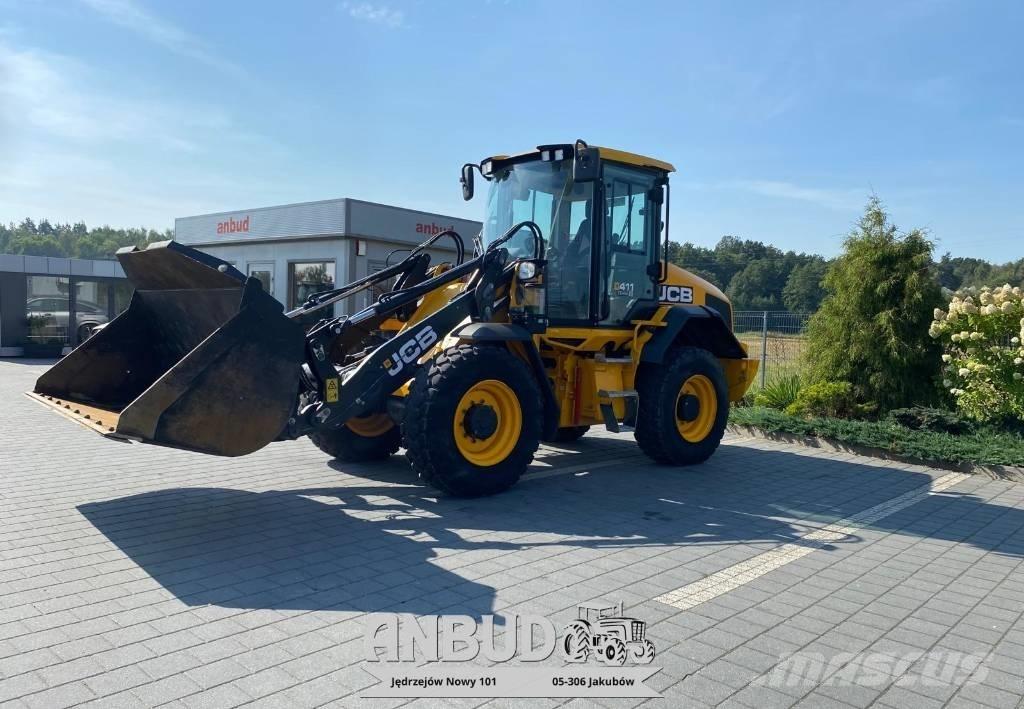 JCB 411 HT Naudoti ratiniai krautuvai