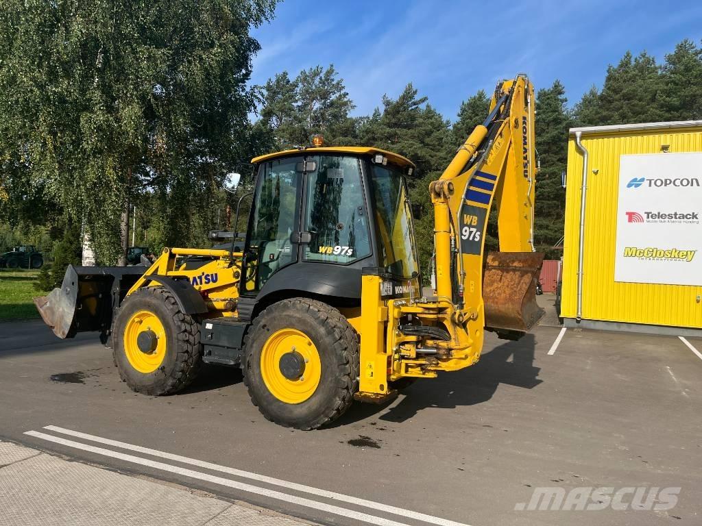 Komatsu WB 97 S-8 Ekskavatoriniai krautuvai