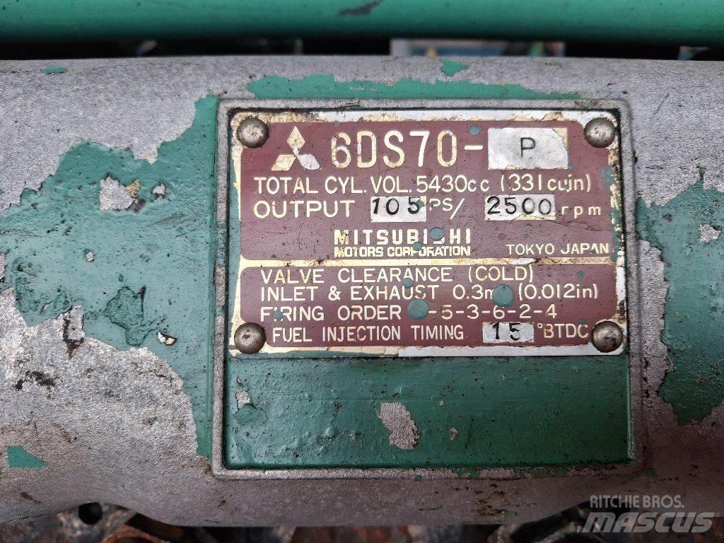 Mitsubishi 6DS70-P Varikliai