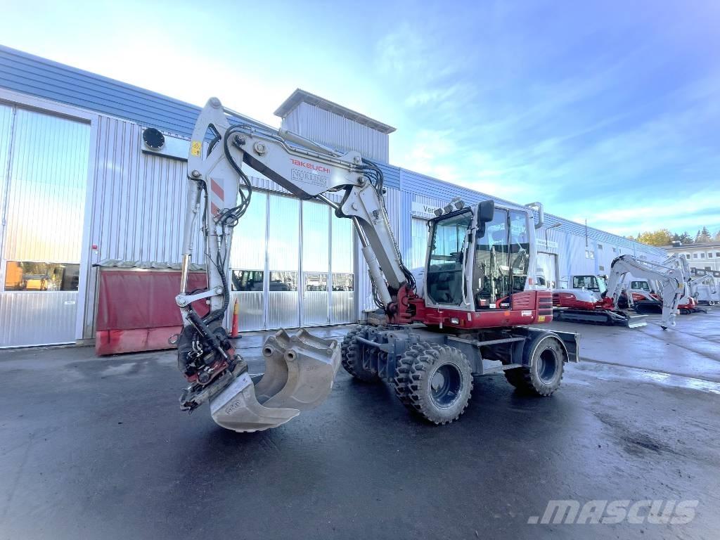 Takeuchi TB 295 W Ratiniai ekskavatoriai