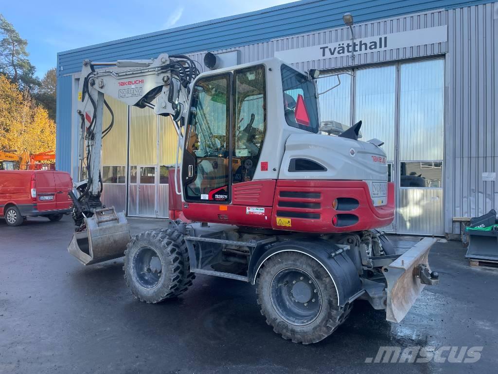 Takeuchi TB 295 W Ratiniai ekskavatoriai