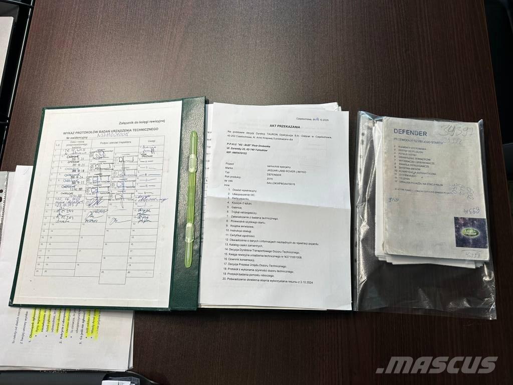 Land Rover Defender Neapdoroto reljefo kranai