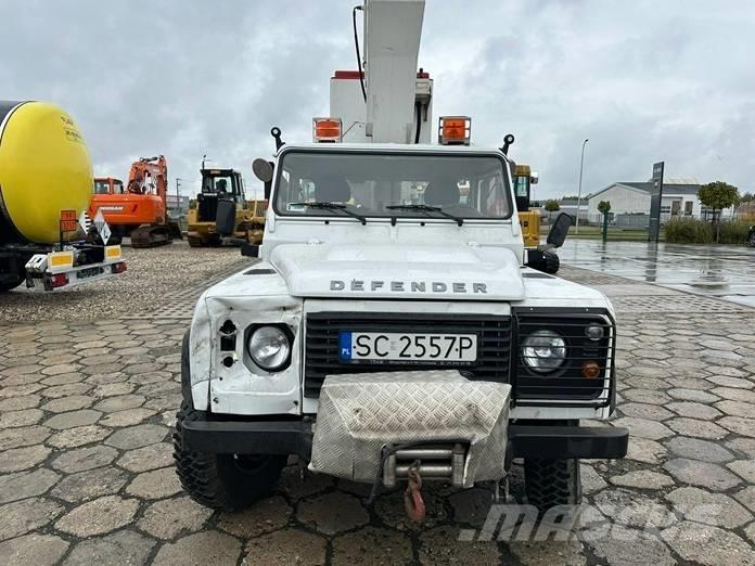 Land Rover Defender Neapdoroto reljefo kranai
