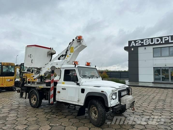 Land Rover Defender Neapdoroto reljefo kranai