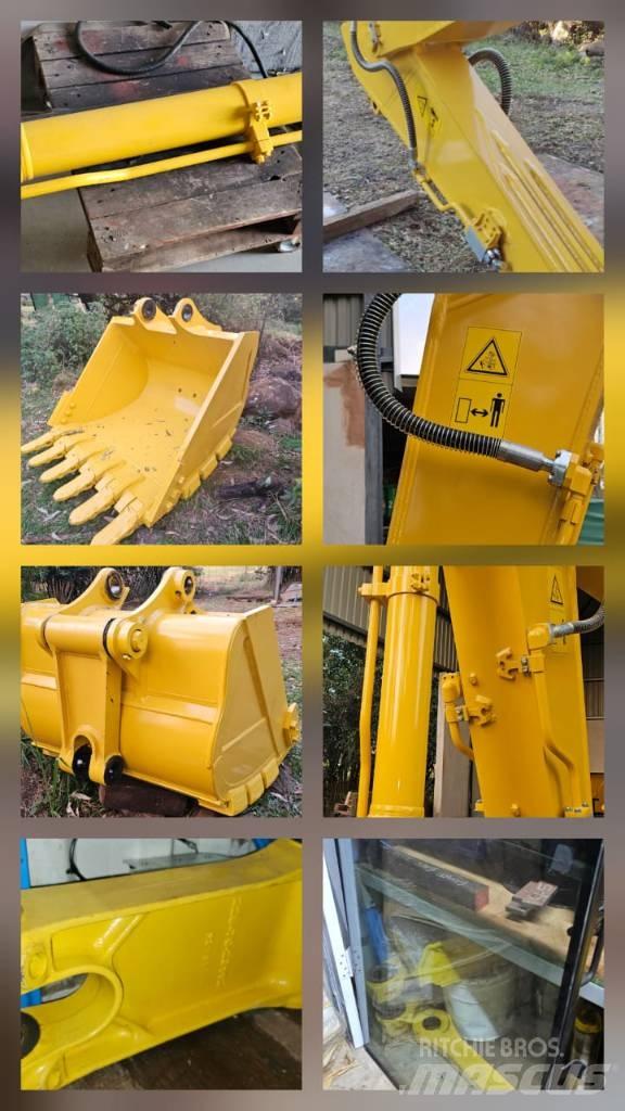 Komatsu PC210 Sijos ir savivarčiai