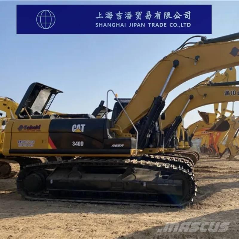 CAT 340 D Vikšriniai ekskavatoriai