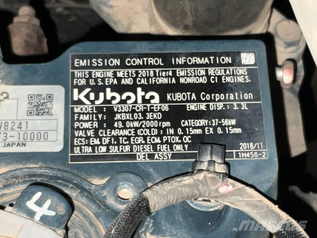 Kubota KX 080-4 A Vidutinės galios ekskavatoriai 7-12 t